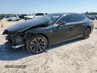 2018 Lexus LS 500 z VIN JTHB51FF6J5000356, wystawiony jako Copart lot #56917685 z przebiegiem 27 590 mil mil oraz Tytuł czysty. Historia ofert i sprzedaży dostępna na DreamBid. Obrazek 1.