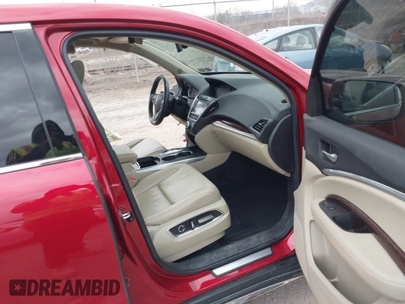 2020 Acura MDX with VIN 5J8YD4H33LL057651, listed as a IAAI auction lot 41886742 with 45,351 mi miles. Bid and sale history available at carsss.com. Image 5.