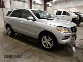 2015 Mercedes-Benz M 350 with VIN 4JGDA5HB8FA491448, listed as a Copart auction lot 44915015 with 114,121 mi miles and Salvage title. Bid and sale history available at DreamBid. Image 4.