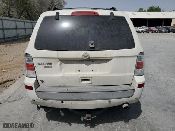 2010 Mercury Mariner Premier with VIN 4M2CN8H73AKJ05002, listed as a Copart auction lot 49988915 with 143,172 mi miles and Clean Title. Bid and sale history available at carsss.com. Image 6.