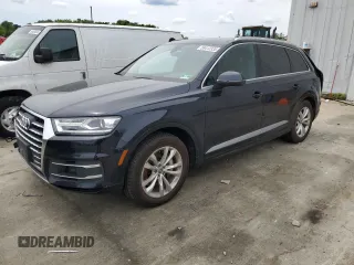 2017 Audi Q7 Premium Plus z VIN WA1LAAF71HD021961, wystawiony jako Copart lot #58412335 z przebiegiem 98 721 mil mil oraz Szkoda całkowita • Salvage title. Historia ofert i sprzedaży dostępna na DreamBid. Obrazek 1.