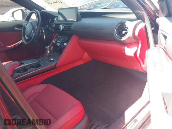 2023 Lexus IS 500 F Sport Performance z VIN JTHAP1D25P5003215, wystawiony jako IAAI lot #41709746 z przebiegiem 20 585 mil mil oraz . Historia ofert i sprzedaży dostępna na DreamBid. Obrazek 5.