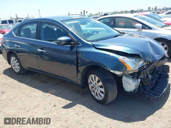 2015 Nissan Sentra SV with VIN 3N1AB7AP1FY324000, listed as a IAAI auction lot 42163220 with 140,863 mi miles and . Bid and sale history available at DreamBid. Image 1.