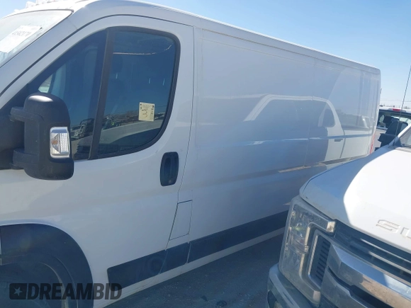 2023 Ram ProMaster Cargo with VIN 3C6LRVVG4PE584448, listed as a IAAI auction lot 41582170 with 87,666 mi miles and . Bid and sale history available at DreamBid. Image 9.