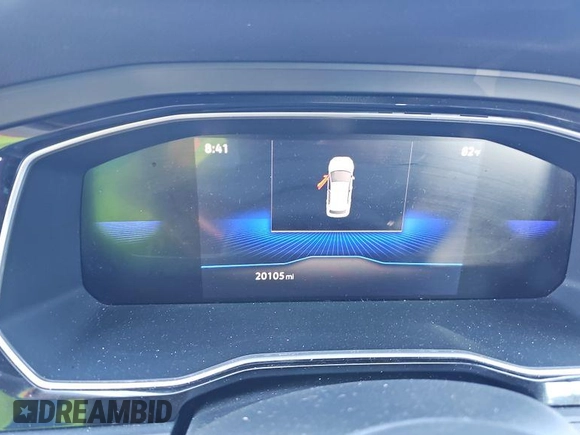 2024 Volkswagen Jetta S with VIN 3VW5M7BU4RM076556, listed as a IAAI auction lot 42852862 with 20,106 mi miles and . Bid and sale history available at DreamBid. Image 13.