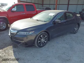 2015 Acura TLX with VIN 19UUB1F3XFA023275, listed as a IAAI auction lot 41417266 with 169,922 mi miles. Bid and sale history available at carsss.com. Image 17.