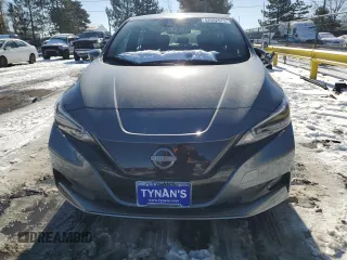 2025 Nissan LEAF SV Plus with VIN 1N4CZ1CV7SC565286, listed as a Copart auction lot 42602975 with 207 mi miles and Salvage Title. Bid and sale history available at carsss.com. Image 5.