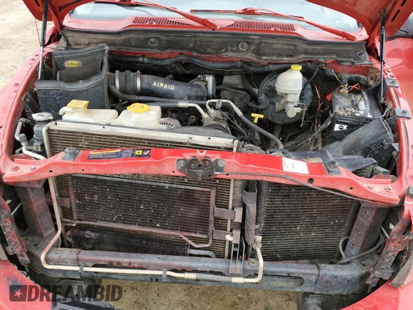 2006 Dodge 1500 SLT with VIN 1D7HU18246S569181, listed as a Copart auction lot 44011435 with 288,222 mi miles and Salvage title. Bid and sale history available at DreamBid. Image 12.