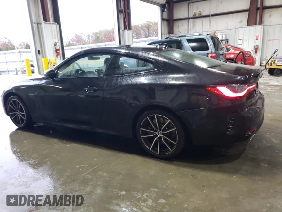 2022 BMW 4 Series 430i xDrive with VIN WBA73AP08NCJ13232, listed as a Copart auction lot 76399214 with 32,734 mi miles and Salvage Title. Bid and sale history available at DreamBid. Image 2.