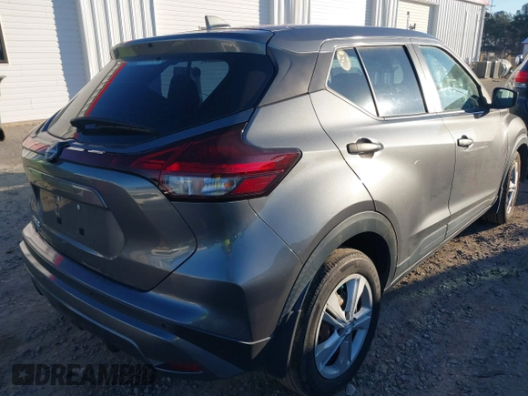 2022 Nissan Kicks S with VIN 3N1CP5BV4NL476537, listed as a IAAI auction lot 41316056 with 62,449 mi miles and . Bid and sale history available at carsss.com. Image 4.