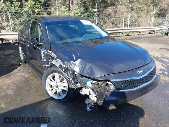 2017 Kia Optima LX with VIN 5XXGT4L34HG129887, listed as a IAAI auction lot 41653680 with 123,350 mi miles. Bid and sale history available at carsss.com. Image 17.