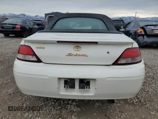2001 Toyota Solara SE with VIN 2T1FF22P91C529355, listed as a Copart auction lot 87481874 with Not Provided miles and Salvage Title. Bid and sale history available at DreamBid. Image 6.