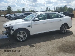 2013 Ford Taurus SEL with VIN 1FAHP2E86DG122390, listed as a Copart auction lot 52575815 with 156,062 mi miles and Salvage Title. Bid and sale history available at carsss.com. Image 1.