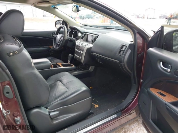 2014 Nissan Murano CrossCabriolet with VIN JN8AZ1FY0EW301566, listed as a IAAI auction lot 41006099 with 168,658 mi miles. Bid and sale history available at carsss.com. Image 5.