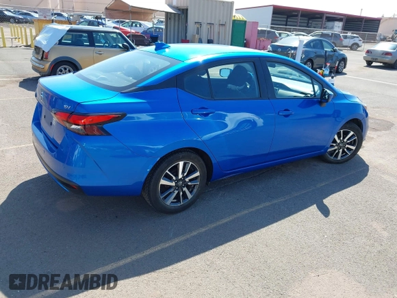 2022 Nissan Versa SV with VIN 3N1CN8EV5NL840421, listed as a IAAI auction lot 41645793 with 28,830 mi miles and . Bid and sale history available at DreamBid. Image 4.