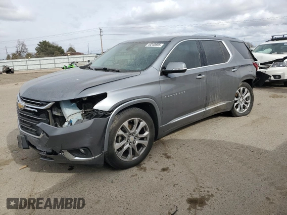 2019 Chevrolet Traverse Premier with VIN 1GNEVKKW2KJ144464, listed as a Copart auction lot 49240695 with 95,106 mi miles and Salvage Title. Bid and sale history available at carsss.com. Image 1.