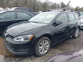 2017 Volkswagen Golf SportWagen S with VIN 3VW017AU3HM532260, listed as a IAAI auction lot 41822642 with 96,132 mi miles. Bid and sale history available at carsss.com. Image 2.