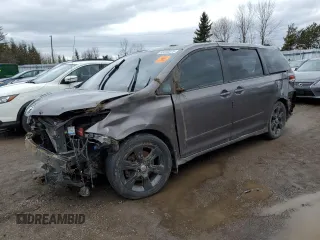 2011 Toyota Sienna SE с VIN 5TDXK3DC7BS148659, выставлен на аукционе Copart как лот 51040575 с пробегом Не указан миль и На запчасти • Non repairable. История ставок и продаж доступна на DreamBid. Изображение 1.