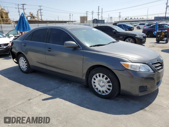 2011 Toyota Camry LE with VIN 4T1BF3EKXBU156055, listed as a Copart auction lot 55156235 with 153,055 mi miles and Salvage Title. Bid and sale history available at DreamBid. Image 4.