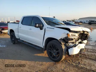 2023 Chevrolet Silverado 1500 RST with VIN 2GCUDEEDXP1145916, listed as a Copart auction lot 81837204 with Not Provided miles and Salvage Title. Bid and sale history available at DreamBid. Image 4.