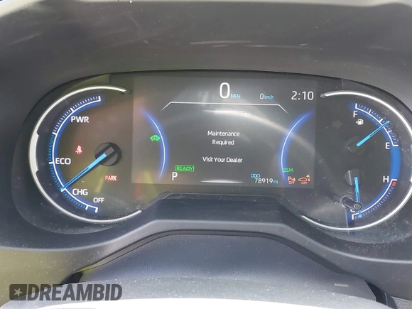 2021 Toyota RAV4 Hybrid XSE with VIN 4T3E6RFV2MU029187, listed as a IAAI auction lot 42620387 with 78,919 mi miles and . Bid and sale history available at DreamBid. Image 7.
