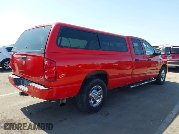 2007 Dodge 2500 SLT with VIN 3D7KR28AX7G806382, listed as a IAAI auction lot 42516247 with 131,977 mi miles and . Bid and sale history available at DreamBid. Image 4.