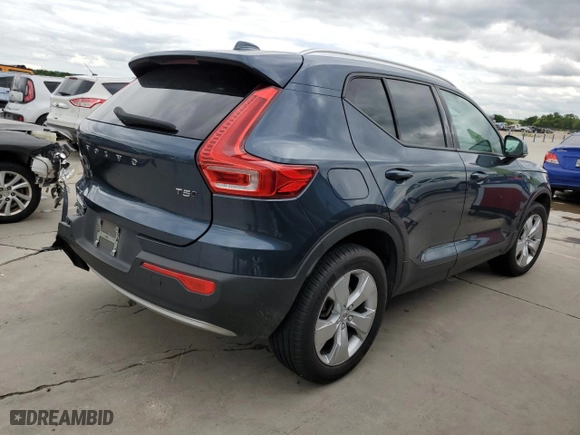 2021 Volvo XC40 Momentum with VIN YV4162UK3M2600822, listed as a Copart auction lot 49865463 with 74,340 mi miles. Bid and sale history available at carsss.com. Image 3.