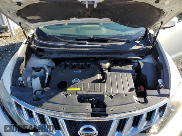 2010 Nissan Murano SL with VIN JN8AZ1MW2AW107407, listed as a Copart auction lot 71677534 with 189,402 mi miles and Clean Title. Bid and sale history available at carsss.com. Image 12.