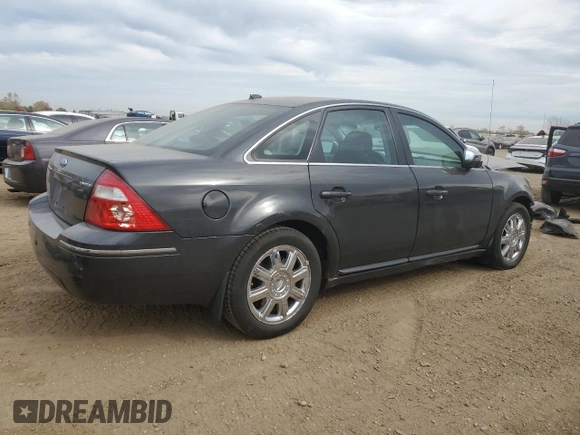 2007 Ford Five Hundred Limited with VIN 1FAHP25197G114582, listed as a Copart auction lot 76550564 with 0 mi miles and Salvage Title. Bid and sale history available at carsss.com. Image 3.