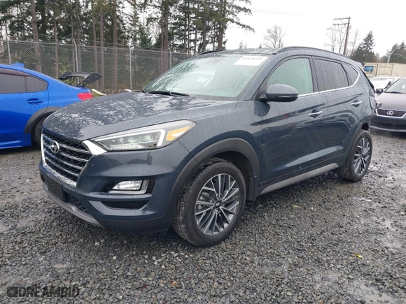 2021 Hyundai Tucson Sport with VIN KM8J3CAL0MU287789, listed as a IAAI auction lot 41848291 with 39,457 mi miles. Bid and sale history available at carsss.com. Image 17.