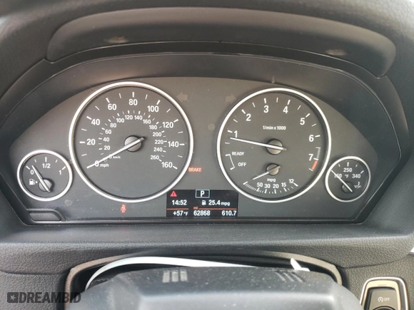 2016 BMW 4 Series 428i xDrive with VIN WBA3T1C58GP821704, listed as a Copart auction lot 85313344 with 62,868 mi miles and Salvage Title. Bid and sale history available at carsss.com. Image 9.