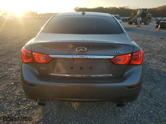 2016 Infiniti Q50 3.0t Premium with VIN JN1EV7AR7GM343505, listed as a Copart auction lot 82860114 with 119,875 mi miles and Salvage Title. Bid and sale history available at carsss.com. Image 6.