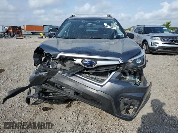 2021 Subaru Forester with VIN JF2SKADC4MH593982, listed as a Copart auction lot 55418575 with 57,706 mi miles and Salvage title. Bid and sale history available at DreamBid. Image 5.