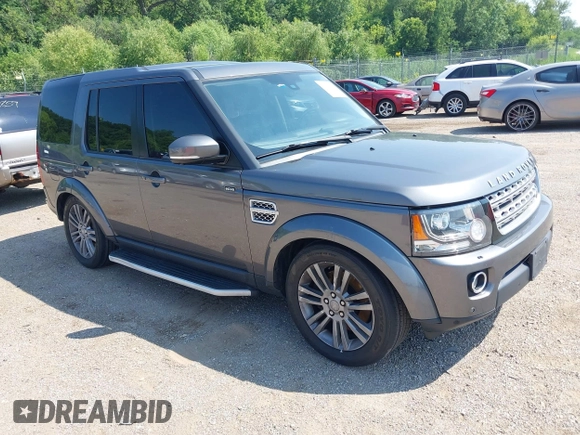 2015 Land Rover LR4 Lux with VIN SALAK2V60FA761288, listed as a IAAI auction lot 42725398 with 114,989 mi miles and . Bid and sale history available at DreamBid. Image 1.