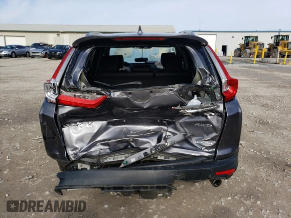 2018 Honda CR-V Touring with VIN 2HKRW2H96JH600191, listed as a Copart auction lot 45197615 with 129,031 mi miles and Salvage Title. Bid and sale history available at carsss.com. Image 6.