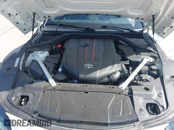 2024 Toyota Supra 3.0 with VIN WZ1DB0G02RW066224, listed as a IAAI auction lot 42243491 with 20,672 mi miles and . Bid and sale history available at DreamBid. Image 10.