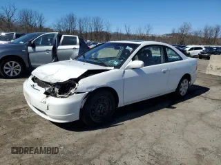 2001 Honda Civic EX with VIN 1HGEM22931L118112, listed as a Copart auction lot 48282975 with 202,058 mi miles and Salvage Title. Bid and sale history available at carsss.com. Image 1.