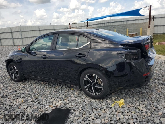2024 Nissan Sentra SV z VIN 3N1AB8CV6RY208443, wystawiony jako Copart lot #64027205 z przebiegiem 21 217 mil mil oraz Czysty tytuł • Clean title. Historia ofert i sprzedaży dostępna na DreamBid. Obrazek 2.