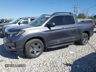 2023 Honda Ridgeline RTL-E with VIN 5FPYK3F74PB006003, listed as a Copart auction lot 55276305 with 26,095 mi miles and Clean title. Bid and sale history available at DreamBid. Image 1.