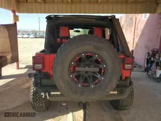 2018 Jeep Wrangler JK Unlimited Sport S with VIN 1C4BJWDG4JL859382, listed as a Copart auction lot 73993224 with 74,561 mi miles and Salvage Title. Bid and sale history available at carsss.com. Image 6.