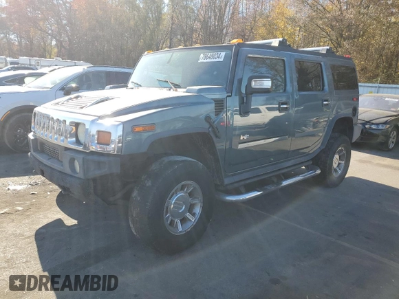 2005 Hummer H2 SUV with VIN 5GRGN23U35H109330, listed as a Copart auction lot 78648034 with 180,133 mi miles and Clean Title. Bid and sale history available at carsss.com. Image 1.