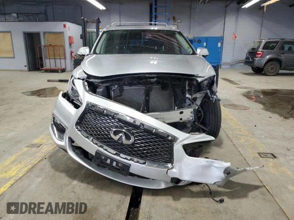 2020 Infiniti QX60 Luxe with VIN 5N1DL0MM3LC531312, listed as a Copart auction lot 49909255 with 58,839 mi miles and Salvage Title. Bid and sale history available at DreamBid. Image 5.