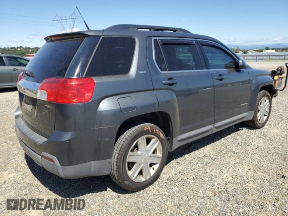 2011 GMC Terrain SLT-1 with VIN 2CTALUEC4B6350638, listed as a Copart auction lot 57595395 with 119,745 mi miles and Salvage title. Bid and sale history available at DreamBid. Image 3.