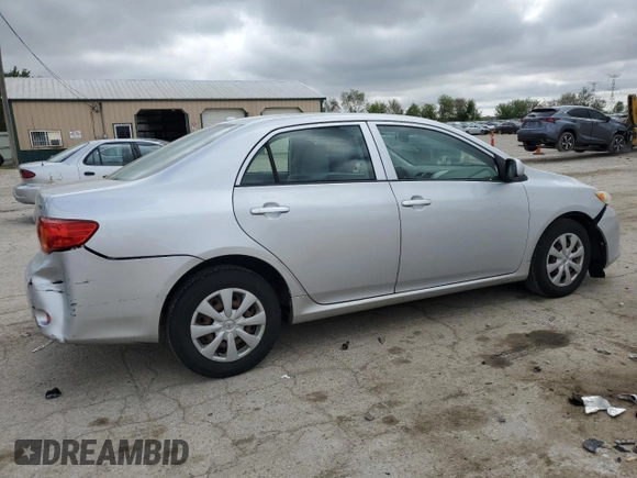 2010 Toyota Corolla with VIN JTDBU4EE2A9111283, listed as a Copart auction lot 55789825 with 223,280 mi miles and Clean Title. Bid and sale history available at DreamBid. Image 3.