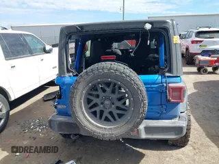2023 Jeep Wrangler Sport S with VIN 1C4HJXDN6PW592915, listed as a IAAI auction lot 41662077 with 43,129 mi miles and . Bid and sale history available at DreamBid. Image 17.