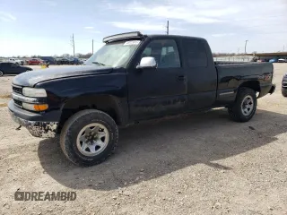 1999 Chevrolet Silverado 1500 LT with VIN 2GCEK19T7X1266102, listed as a Copart auction lot 48322005 with 321,445 mi miles and Salvage Title. Bid and sale history available at DreamBid. Image 1.