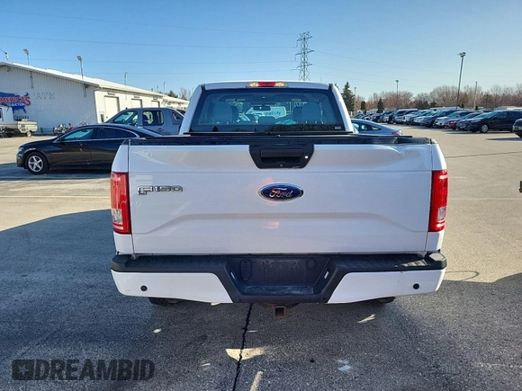 2017 Ford F-150 XL with VIN 1FTEX1EP0HKC49640, listed as a IAAI auction lot 41946273 with 243,431 mi miles. Bid and sale history available at carsss.com. Image 1.
