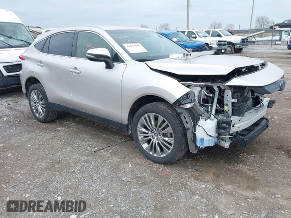 2022 Toyota Venza LE with VIN JTEAAAAH3NJ114681, listed as a IAAI auction lot 41897551 with 41,127 mi miles. Bid and sale history available at carsss.com. Image 1.