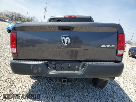2017 Ram 1500 Tradesman with VIN 1C6RR7KGXHS591574, listed as a Copart auction lot 52803905 with 190,021 mi miles and Salvage title. Bid and sale history available at DreamBid. Image 6.