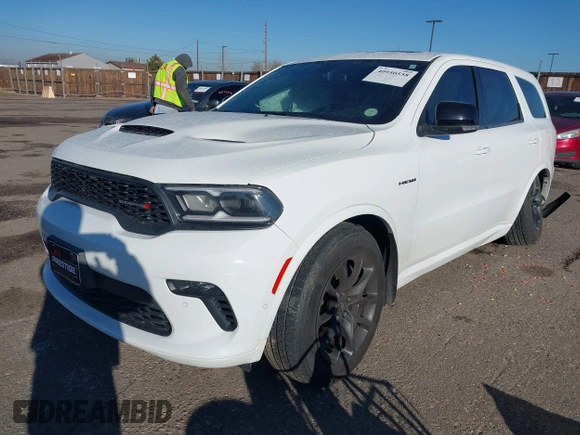 2021 Dodge Durango R/T with VIN 1C4SDJCT4MC663939, listed as a IAAI auction lot 40950558 with 52,054 mi miles and . Bid and sale history available at DreamBid. Image 17.